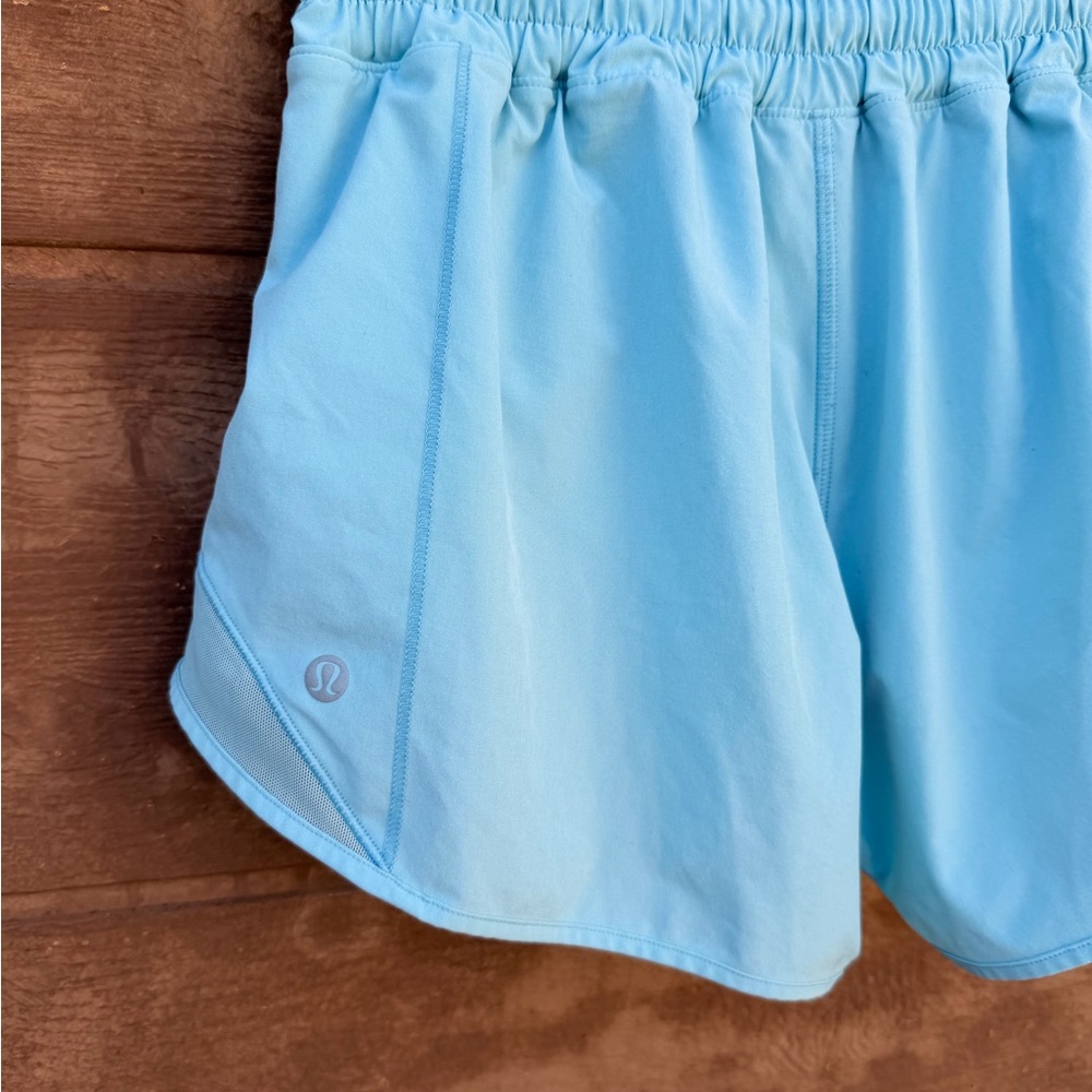 Lululemon Light Blue Active Shorts